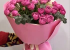 Букеты из кустовой розы